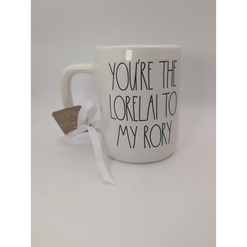 RAE DUNN GILMORE GIRLS 'YOURE THE LORELAI TO MY RORY'  MUG Coffee